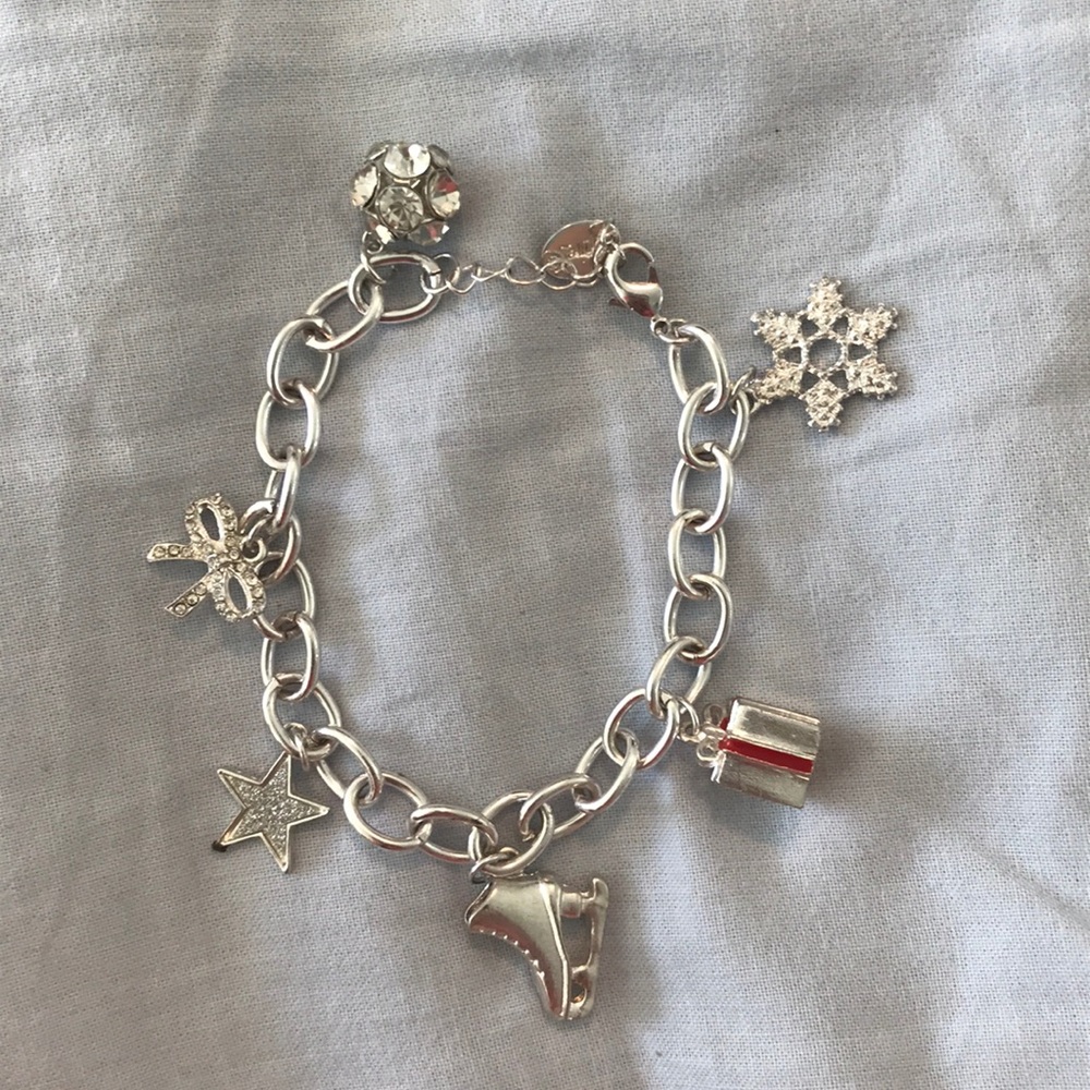 christmas charm bracelet